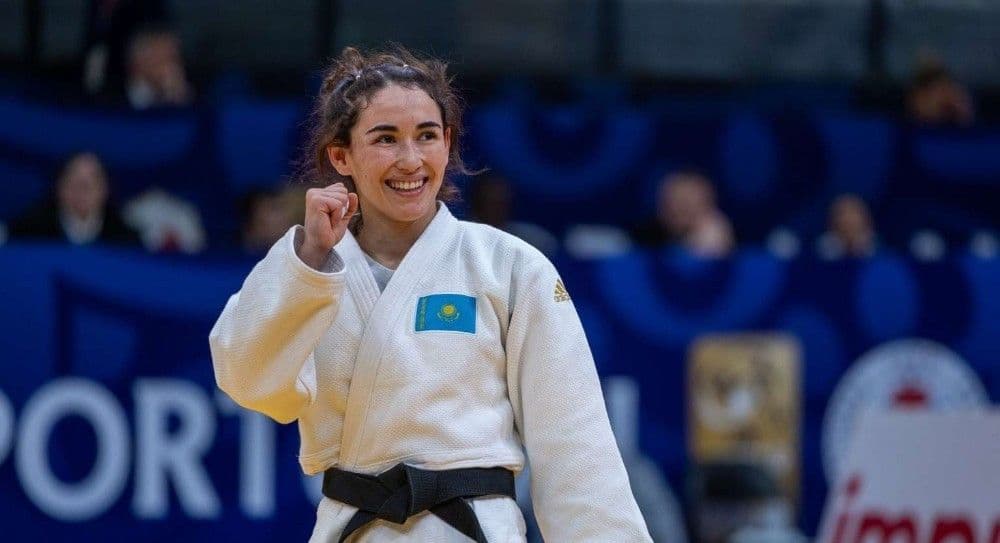 Дзюдоистка Абиба Абужакынова завоевала бронзу на турнире Grand Slam  