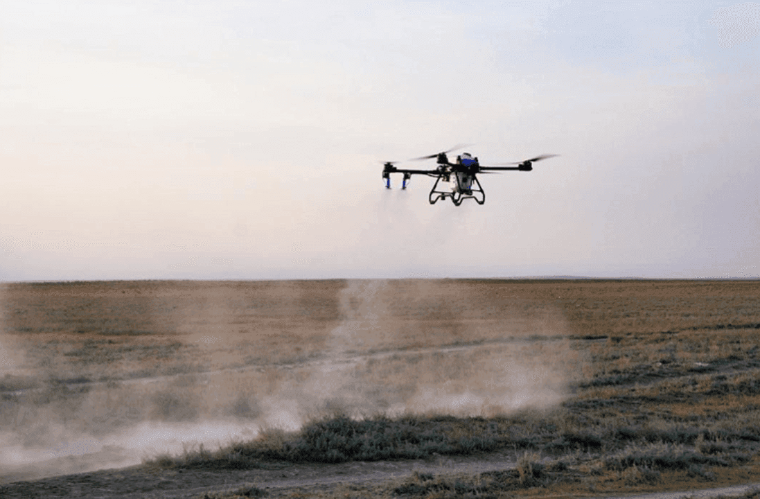 Более 100 дронов будет задействовано в защитных мероприятиях против саранчовых