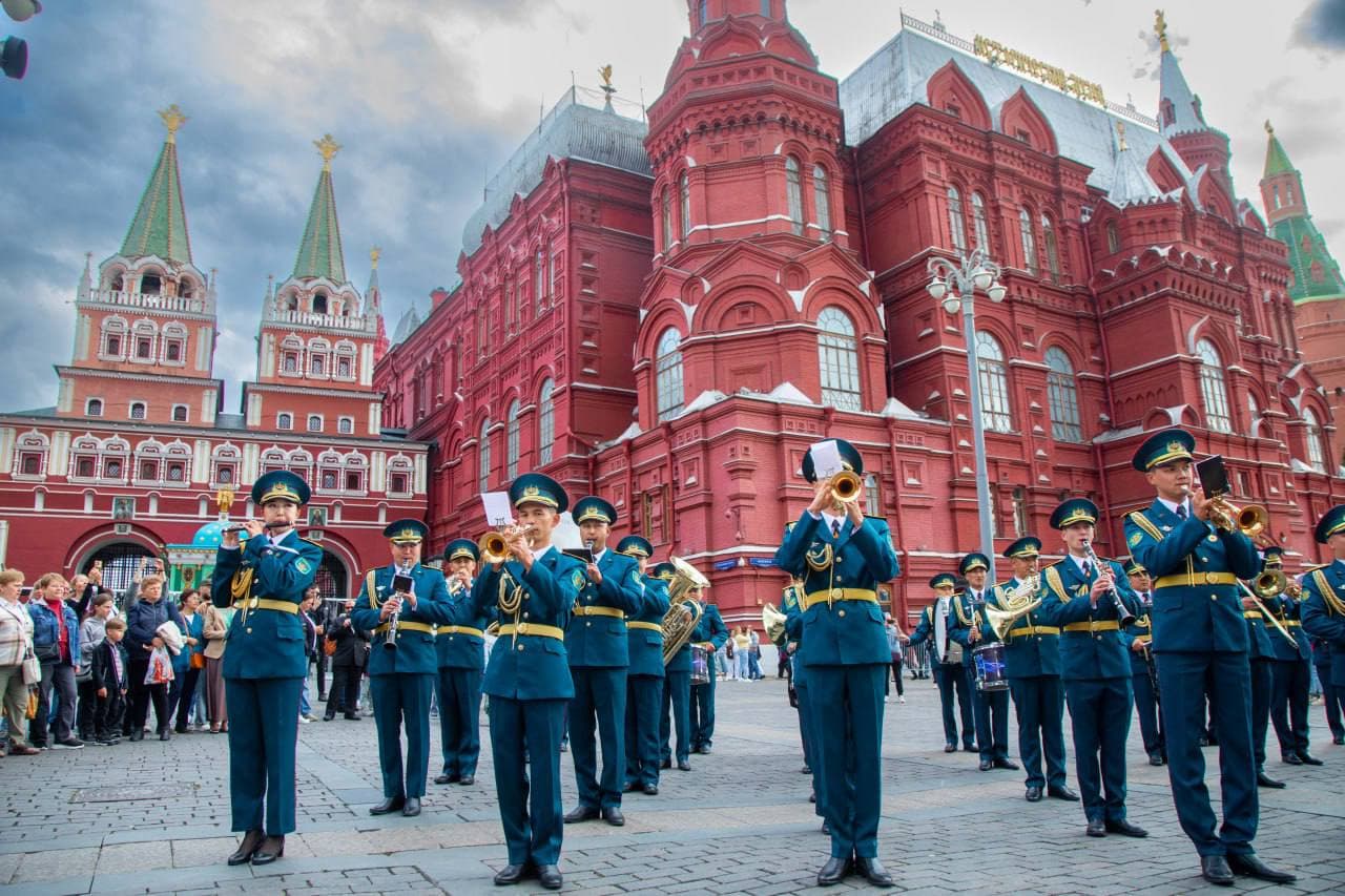 Музыканты Вооруженных сил Казахстана покорили Москву