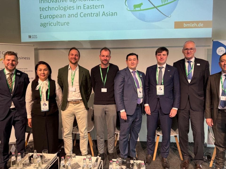 Казахстан и Германия обсудили развитие аграрного сотрудничества на GFFA в Берлине