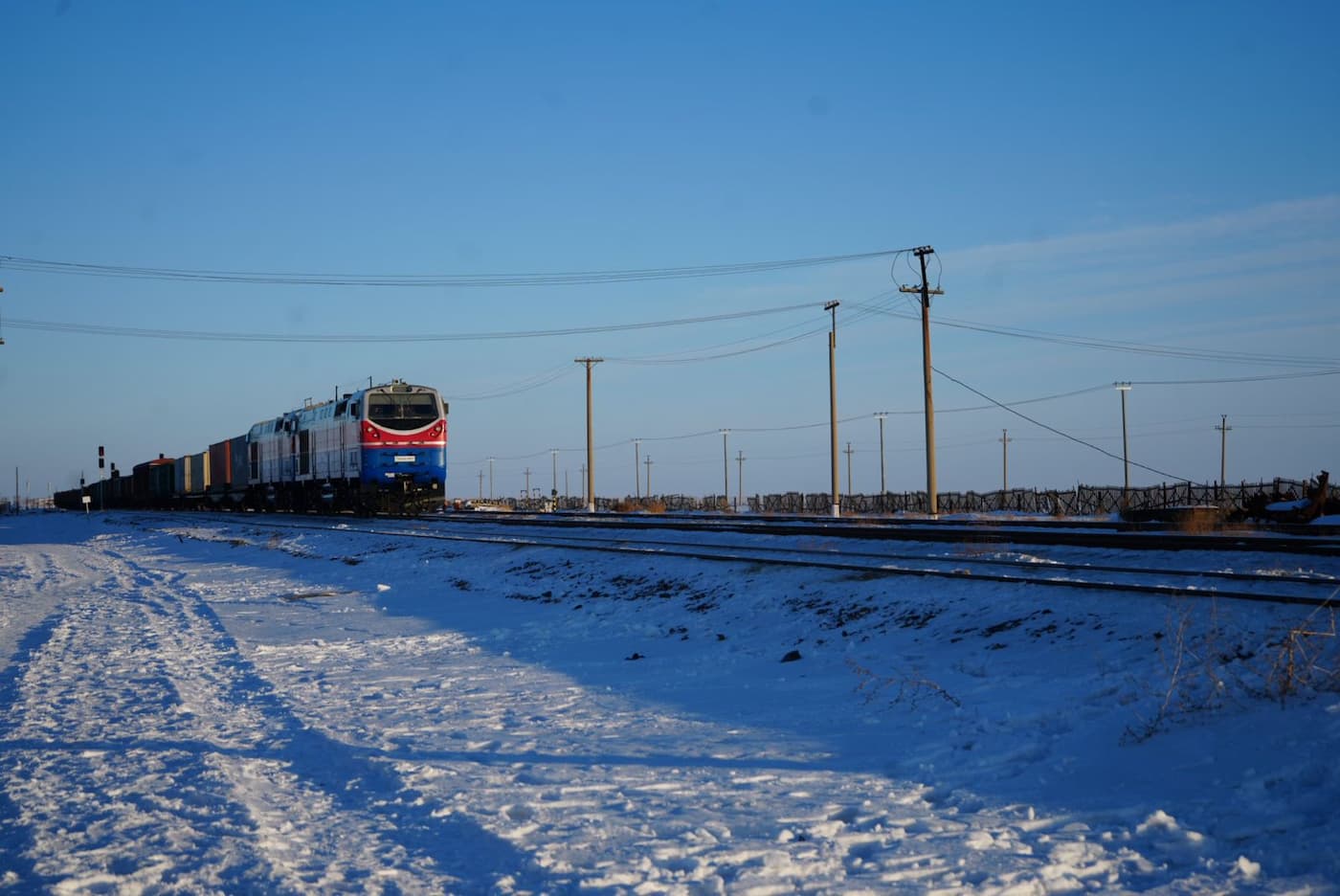 Открылось движение поездов по второму пути на участке Балхаш – Мойынты 