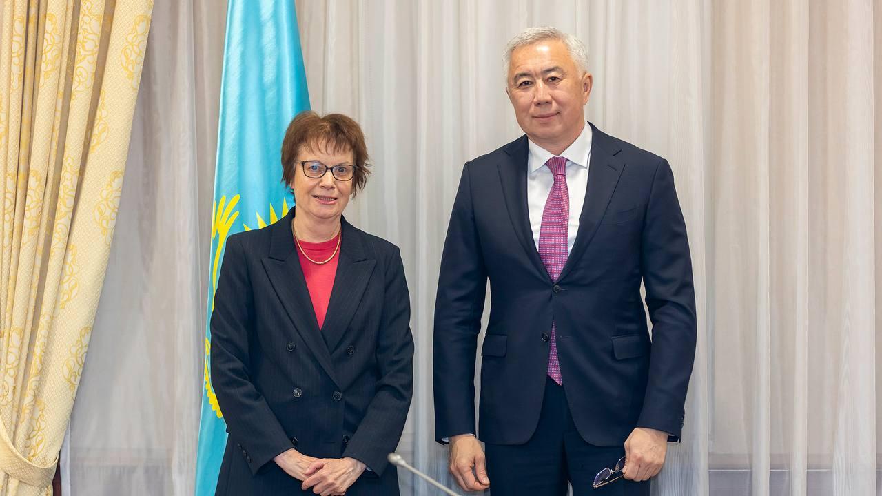Казахстан и Германия обсудили вопросы промышленной кооперации и развития транспортных коридоров