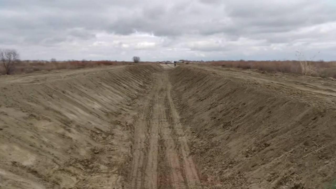 Более 526 километров ирригационных каналов очищены в рамках подготовки к поливному периоду