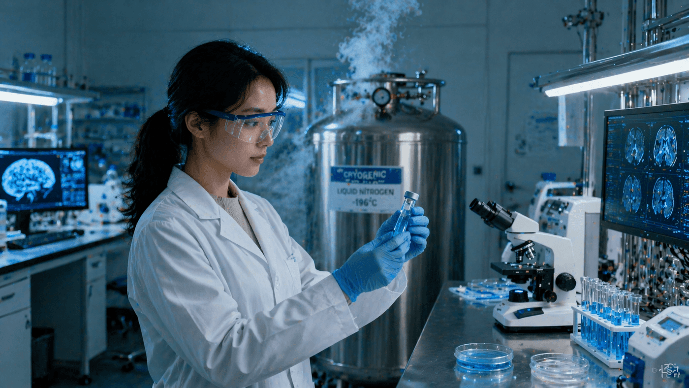 Ученным удалось восстановить активность мозга мышей после заморозки