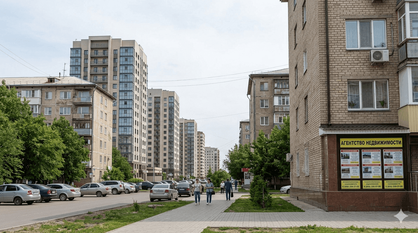 В Казахстане стало наблюдаться снижение цен на вторичное жилье сразу в 10 крупных городах из 18