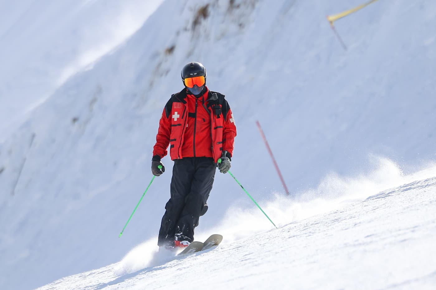 Спасенный из лавины