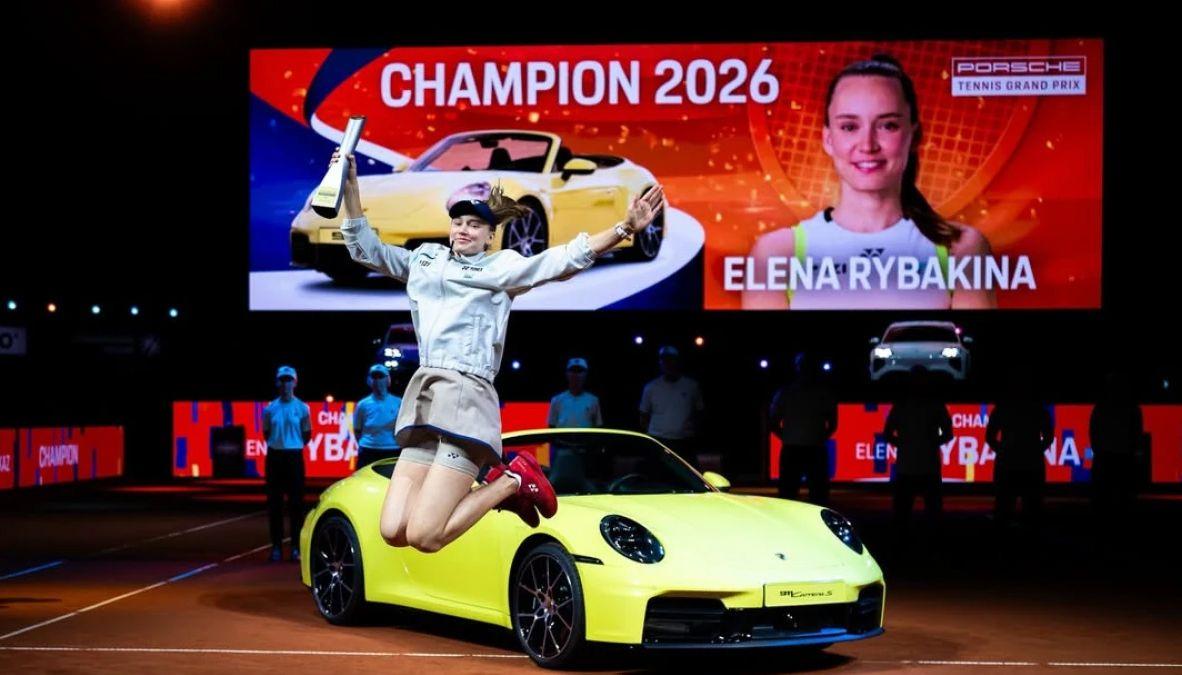 Новый Porsche для Рыбакиной