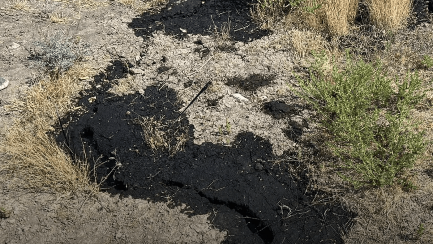 Источник нефти найден на территории школы в Атырау