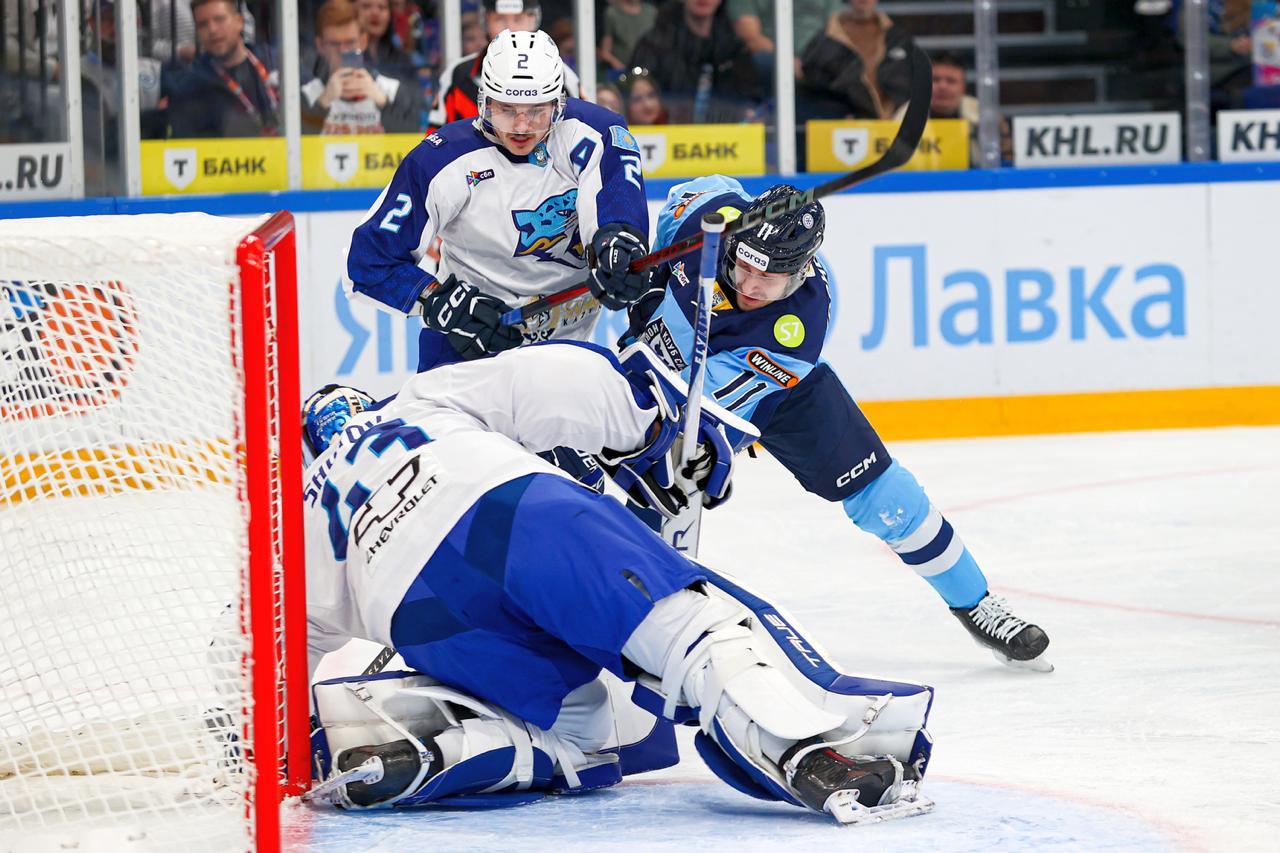 «Барыс» проиграл заключительный матч сезона в КХЛ