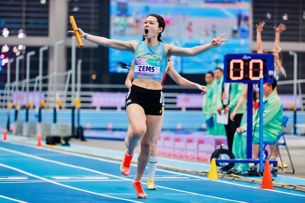 Семь медалей завоевали казахстанские легкоатлеты на чемпионате Азии-2026