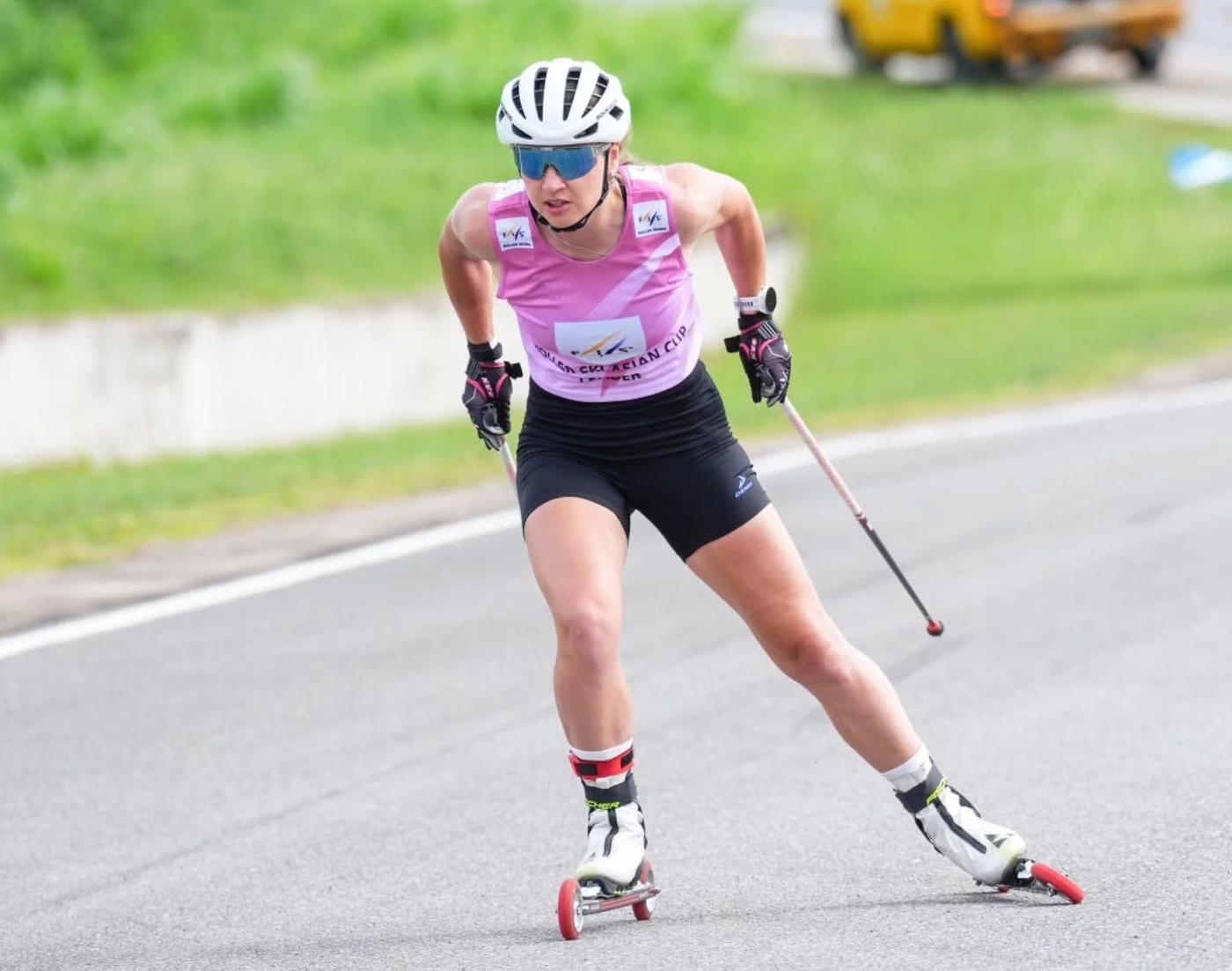 Казахстанская лыжница упрочила лидерство в общем зачёте Кубка Азии по лыжероллерам