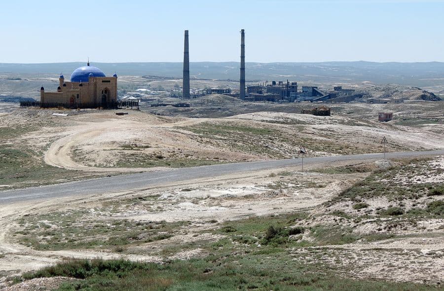 Исток медной реки Карсакпая